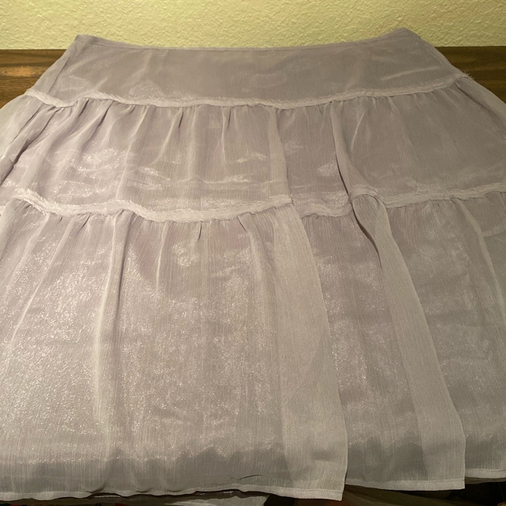 🛑LAST CHANCE🛑OLD NAVY Grey Layered Skirt - Picture 11 of 11
